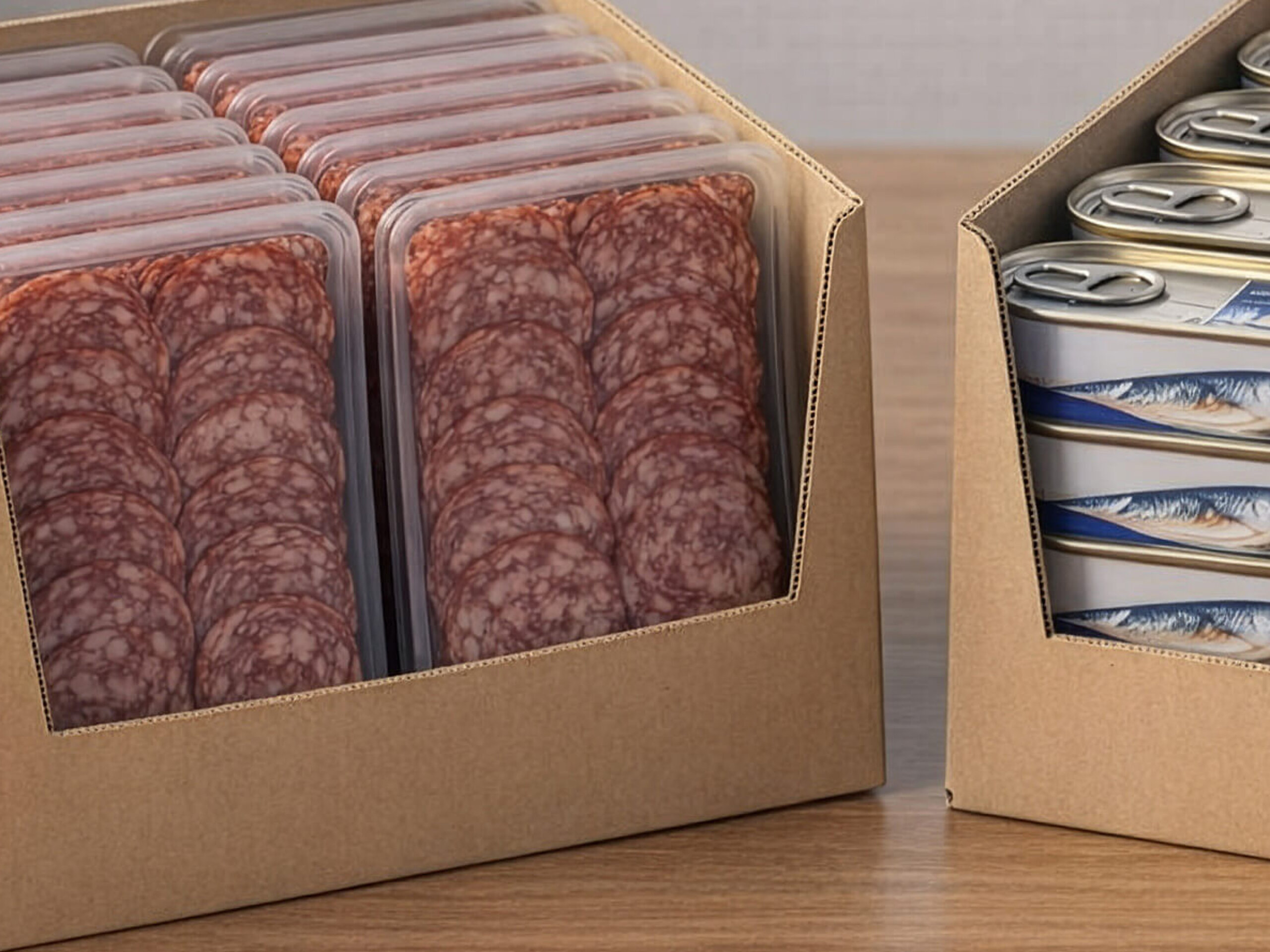 Packaging machines for meat, fish & sausages